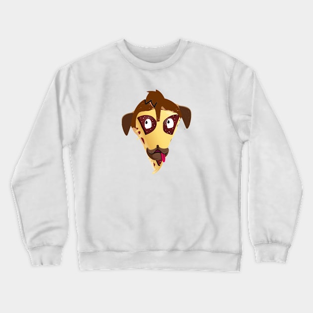 PUGLIE PIZZA Crewneck Sweatshirt by befine01